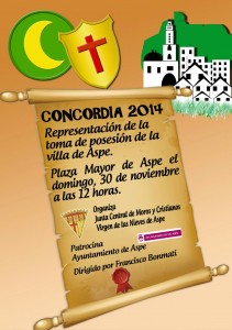 Programa Acto de la Concordia 2014